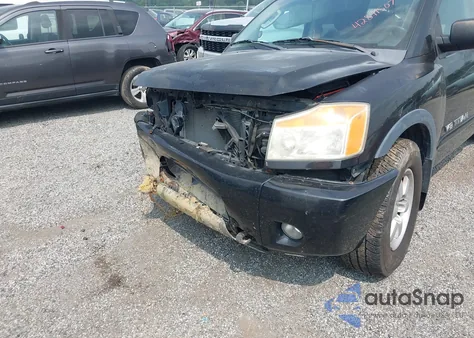 2011 Nissan Titan Pro-4X из США, поврежденный, VIN 1N6BA0EC1BN302344